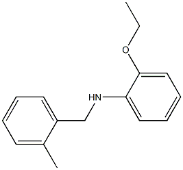 2-ethoxy-N-[(2-methylphenyl)methyl]aniline Struktur