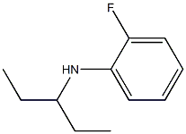 2-fluoro-N-(pentan-3-yl)aniline Struktur