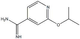 2-isopropoxypyridine-4-carboximidamide Struktur