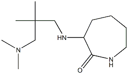 3-({2-[(dimethylamino)methyl]-2-methylpropyl}amino)azepan-2-one Struktur