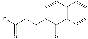 3-(1-oxophthalazin-2(1H)-yl)propanoic acid Struktur