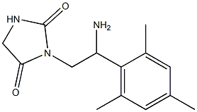 3-(2-amino-2-mesitylethyl)imidazolidine-2,4-dione Struktur