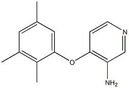 4-(2,3,5-trimethylphenoxy)pyridin-3-amine Struktur