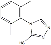 4-(2,6-dimethylphenyl)-4H-1,2,4-triazole-3-thiol Struktur