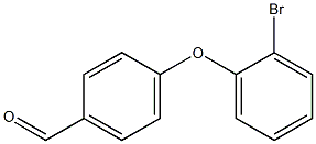 4-(2-bromophenoxy)benzaldehyde Struktur