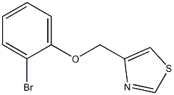 4-(2-bromophenoxymethyl)-1,3-thiazole Struktur