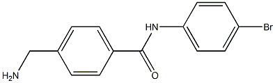 4-(aminomethyl)-N-(4-bromophenyl)benzamide Struktur