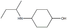 4-(butan-2-ylamino)cyclohexan-1-ol Struktur