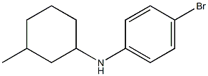 4-bromo-N-(3-methylcyclohexyl)aniline Struktur