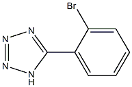 5-(2-bromophenyl)-1H-1,2,3,4-tetrazole Struktur