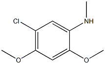 5-chloro-2,4-dimethoxy-N-methylaniline Struktur