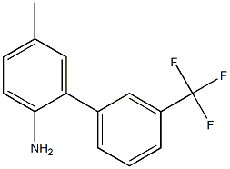 5-methyl-3'-(trifluoromethyl)-1,1'-biphenyl-2-amine Struktur