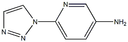 6-(1H-1,2,3-triazol-1-yl)pyridin-3-amine Struktur