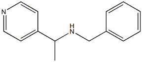 benzyl[1-(pyridin-4-yl)ethyl]amine Struktur