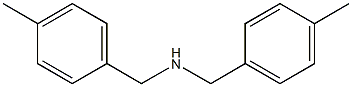 bis[(4-methylphenyl)methyl]amine Struktur