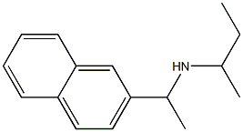 butan-2-yl[1-(naphthalen-2-yl)ethyl]amine Struktur