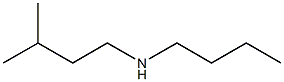 butyl(3-methylbutyl)amine Struktur