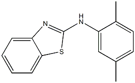 N-(2,5-dimethylphenyl)-1,3-benzothiazol-2-amine Struktur