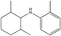 N-(2,6-dimethylcyclohexyl)-2-methylaniline Struktur