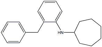 N-(2-benzylphenyl)cycloheptanamine Struktur