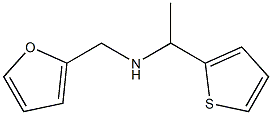 N-(2-furylmethyl)-N-(1-thien-2-ylethyl)amine Struktur