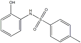 N-(2-hydroxyphenyl)-4-methylbenzene-1-sulfonamide Struktur