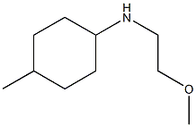 N-(2-methoxyethyl)-4-methylcyclohexan-1-amine Struktur