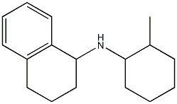 N-(2-methylcyclohexyl)-1,2,3,4-tetrahydronaphthalen-1-amine Struktur