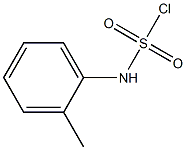 N-(2-methylphenyl)sulfamoyl chloride Struktur