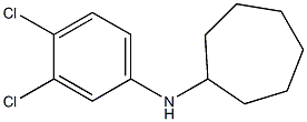 N-(3,4-dichlorophenyl)cycloheptanamine Struktur