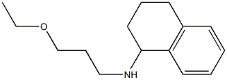 N-(3-ethoxypropyl)-1,2,3,4-tetrahydronaphthalen-1-amine Struktur