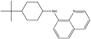 N-(4-tert-butylcyclohexyl)quinolin-8-amine Struktur