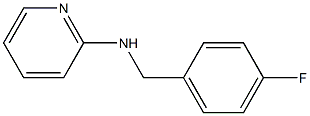 N-[(4-fluorophenyl)methyl]pyridin-2-amine Struktur