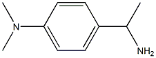 N-[4-(1-aminoethyl)phenyl]-N,N-dimethylamine Struktur