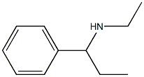 N-ethyl-N-(1-phenylpropyl)amine Struktur