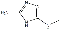 N-methyl-4H-1,2,4-triazole-3,5-diamine Struktur