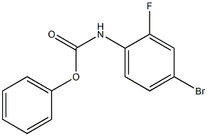 phenyl N-(4-bromo-2-fluorophenyl)carbamate Struktur