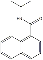 N-isopropyl-1-naphthamide Struktur