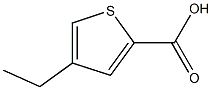 4-ethylthiophene-2-carboxylic acid Struktur