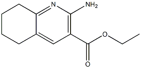 ethyl 2-amino-5,6,7,8-tetrahydro-3-quinolinecarboxylate Struktur