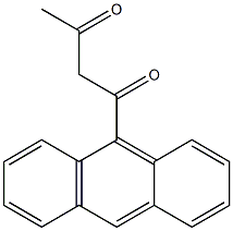 1-(9-anthryl)-1,3-butanedione Struktur