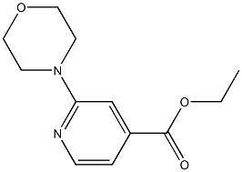 Ethyl 2-morpholinopyridine-4-carboxylate ,97% Struktur