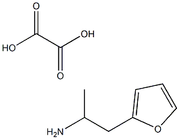 1-(2-furyl)propan-2-amine oxalate Struktur