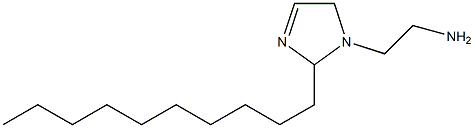 1-(2-Aminoethyl)-2-decyl-3-imidazoline Struktur