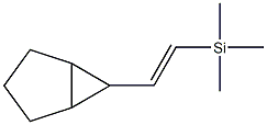 6-[(E)-2-(Trimethylsilyl)ethenyl]bicyclo[3.1.0]hexane Struktur