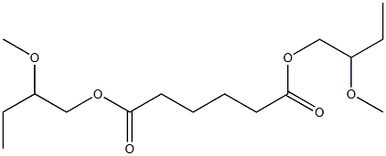 Butane-1,4-dicarboxylic acid bis(2-methoxybutyl) ester Struktur