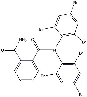 N,N-Bis(2,4,6-tribromophenyl)phthalamide Struktur