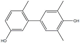 3',5',6-Trimethyl-1,1'-biphenyl-3,4'-diol Struktur