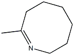 2-Methyl-1-azacyclooctene Struktur