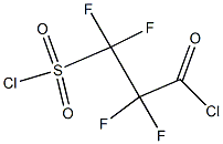 3-Chlorosulfonyl-2,2,3,3-tetrafluoropropionyl chloride Struktur